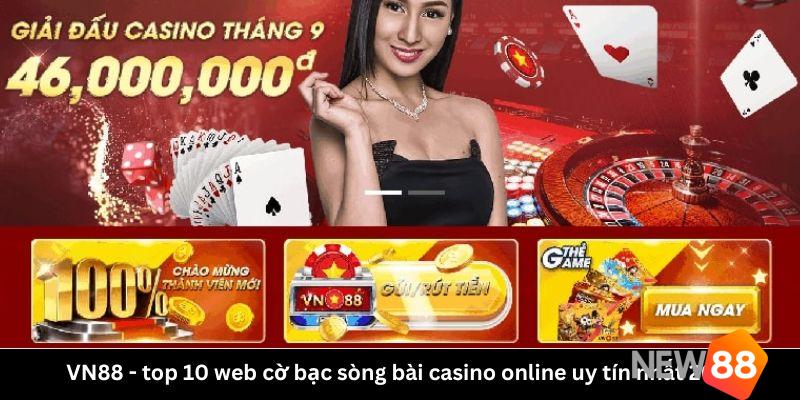 VN88 - top 10 web cờ bạc sòng bài casino online uy tín nhất 2024 